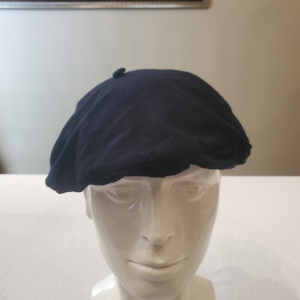 Womens Blac Flat Cap Chemo Headwear Newsboy Hat Soft OS